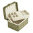 Portable Jewelry Box - 0.7L - Plastic - 2-Layer Storage