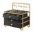 3-Layer Jewelry Organizer - 20L - Metal Frame - Open Storage