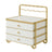 3-Layer Jewelry Organizer - 20L - Metal Frame - Open Storage