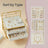 3-Layer Jewelry Organizer - 20L - Metal Frame - Open Storage