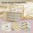 3-Layer Jewelry Organizer - 20L - Metal Frame - Open Storage