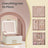 Jewellery Organiser - 3L - MDF - LED Mirror