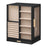 Jewellery Box 360° Rotating - MDF and PU-Coated Paper - Black