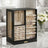 Jewellery Box 360° Rotating - MDF and PU-Coated Paper - Black