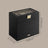 Jewellery Organiser Box - MDF and PU - with Glass Lid