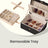 Jewellery Storage Case - 2L - MDF - Built-In Mirror