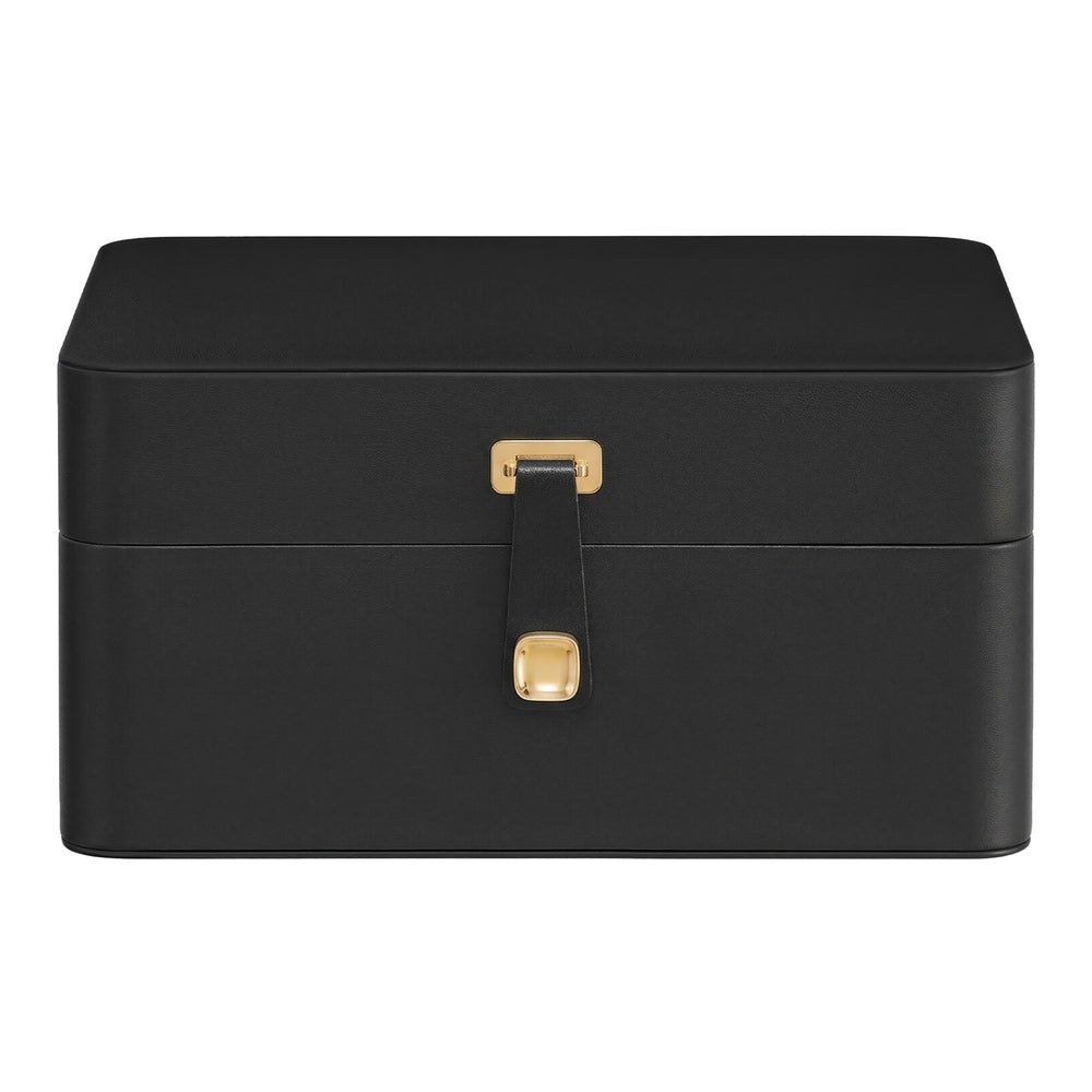 Jewellery Storage Case - 2L - MDF - Built-In Mirror