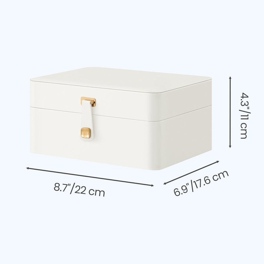 Jewellery Storage Case - 2.5L - MDF - 2-Layer Organiser