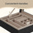 Jewellery Box - 2-Layer - MDF - Removable Tray