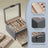 Jewellery Box - MDF and PU - with Glass Lid