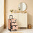 Makeup Trolley - Wood - Black - Professional Case with 2 Drawers and 4 Removable Wheels