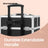 Makeup Case on Wheels - 35L - Aluminium - Lockable