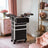 Makeup Trolley - Plastic - Black - Lockable