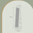 Jewellery Cabinet - Wood - White with Greyish Wood Grain