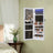 Wall-Mounted Jewelry Cabinet - White - Mirror