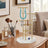 Jewellery Display Stand - 4 Zones - Metal Frame - Earring and Necklace Holder