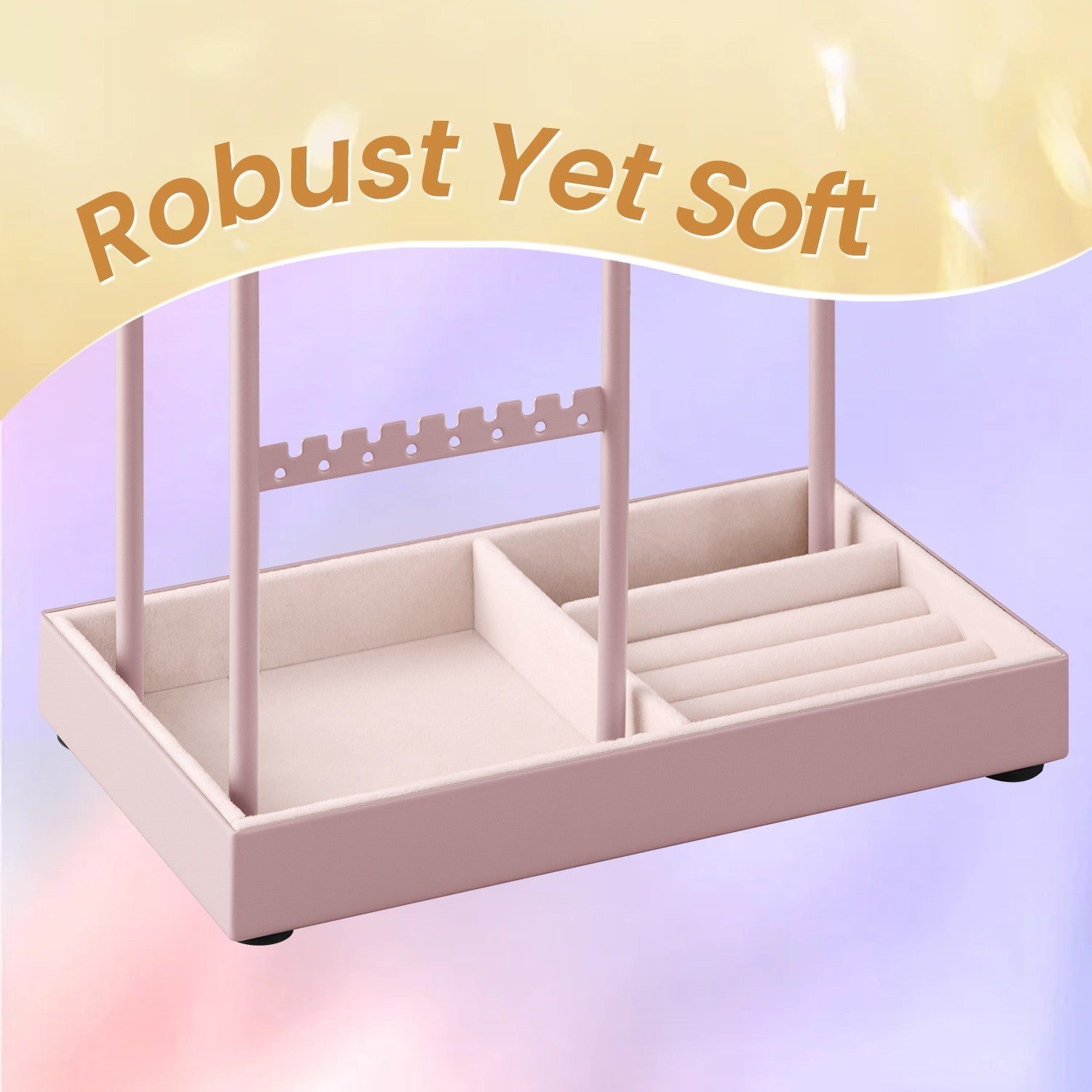 Jewellery Organizer - Metal Frame - Velvet-Lined