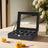 Watch Box Organizer - MDF - Black - 10-Slot with Removable Pillows and Lockable Design