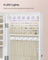 Jewellery Cabinet - Wood - White - Lockable with Mirror and Multiple Compartments