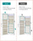 Jewellery Cabinet - Wood - White - Lockable with Mirror and Multiple Compartments