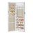 Jewellery Cabinet - Wood - White - Lockable with Mirror and Multiple Compartments