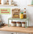 Set of 2 Spice Racks - Metal - Ink Black - Stackable and Expandable