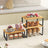 Set of 3 Pantry Storage Shelves - Metal - Ink Black - Expandable and Stackable Counter Organisers
