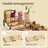 Spice Rack Set - 3-Tier - Bamboo - Extendable Design