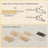Spice Rack Set - 3-Tier - Bamboo - Extendable Design