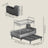 Expandable Dish Drying Rack - 30L - Stainless Steel - Rotatable Drainage Spout