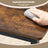 Dining Table - Seats 4 - Wood - Rustic Brown and Black