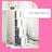 Narrow Rolling Trolley - PP - White - 4 Drawer Storage Unit with Removable Wheels