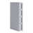 Narrow Trolley - PP plastic - White - with 4 Drawers