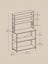 Baker’s Rack - Metal - Rustic Brown and Black - 6-Tier Kitchen Storage with Hooks