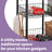 Kitchen Bakers Rack - Metal - Rustic Brown and Black