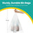 Drawstring Trash Bags - White - 8 Gallon