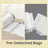 Trash Can Liners - Heavy-Duty Plastic - White - 13-Gallon Drawstring Design