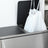 Drawstring Trash Bags - 1 Roll - White - Robust and Watertight