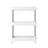 Utility Rolling Cart - 60L - PP Plastic - 3-Tier Storage