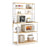 Kitchen Storage Rack - Wood and Steel - Oak - with 6 Shelves
