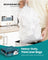 Bin Bags Rubbish Bags - MDPE Plastic - Cream White