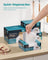 Bin Bags Rubbish Bags - MDPE Plastic - Cream White