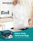 Bin Bags Rubbish Bags - MDPE Plastic - Cream White