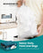 Bin Bags Rubbish Bags - MDPE Plastic - Cream White