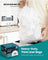 Bin Bags Rubbish Bags - MDPE Plastic - Cream White