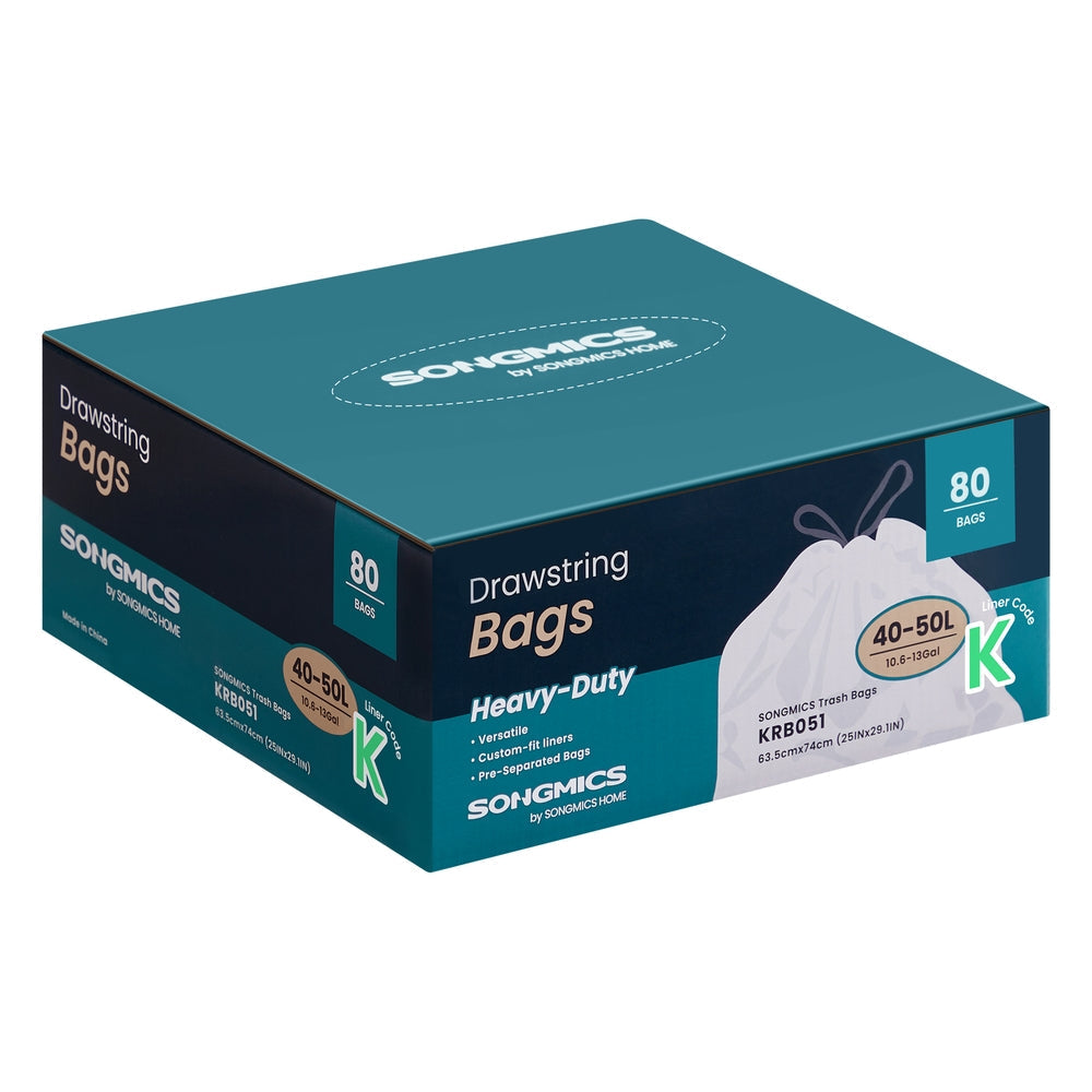 Rubbish Bags - MDPE Plastic - Cream White