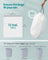 Drawstring Rubbish Bags for Kitchen Bins - MDPE Plastic - Cream White