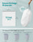Drawstring Rubbish Bags for Kitchen Bins - MDPE Plastic - Cream White
