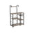 Baker's Rack - Metal - Greige and Black - Microwave Stand with Shelves and S-Hooks
