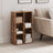 Kids Bookcase - Wood - Oak - 5-Cube Design with Floor Standing Storage